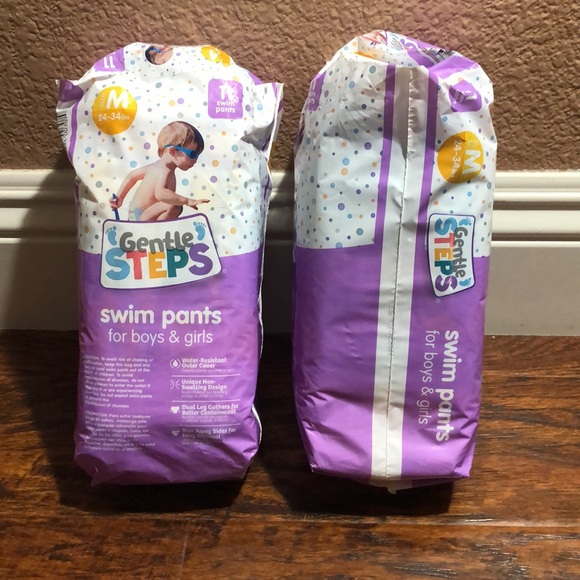 3/$15 SALE 💫 Gentle Steps Swim Pants Bundle - Picture 3 of 3